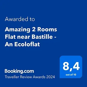 Amazing 2 Flat Near Bastille - An Ecoloflat , Paris France